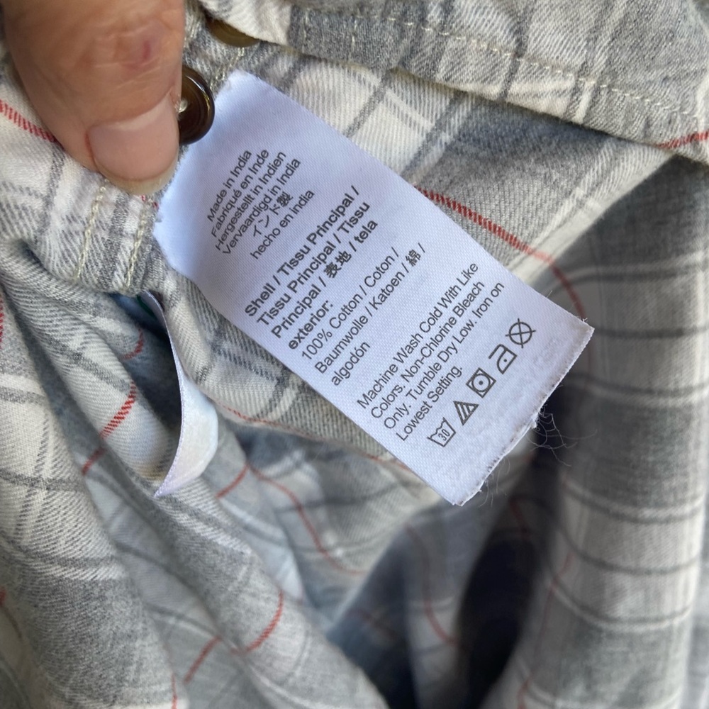 JCrew Casual Flannel Plaid Button Up shirt - Picture 6 of 6